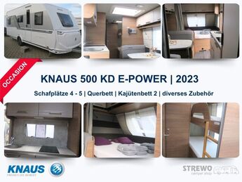 Angebot Caravaning-Markt: Knaus Sport 500 KD E-Pow, CHF 26'700.–, Occasionen